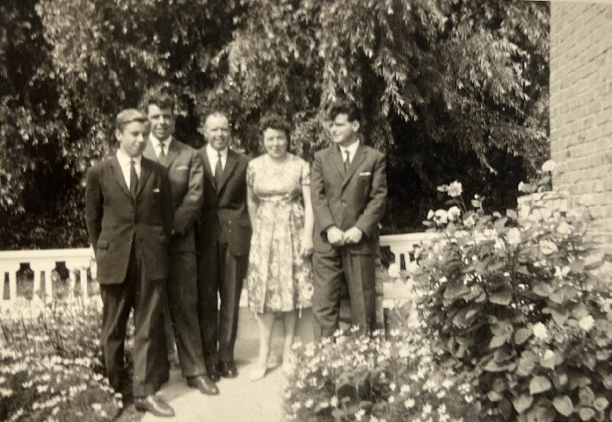 The 1950s family house, built by Sophie's grandparents